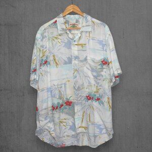 Vintage Jams World Rayon Shirt Collector's Edition 30th Anniversary L